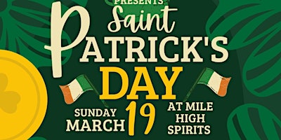 St Patrick’s Day Pop-Up