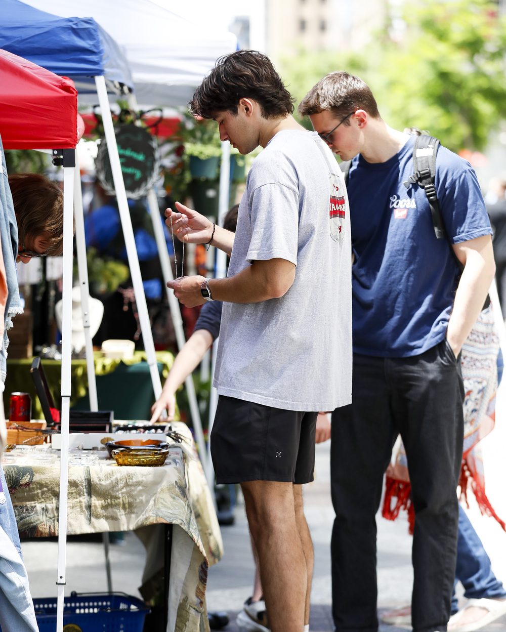 Hangin' N Slangin' pop-up market in Denver