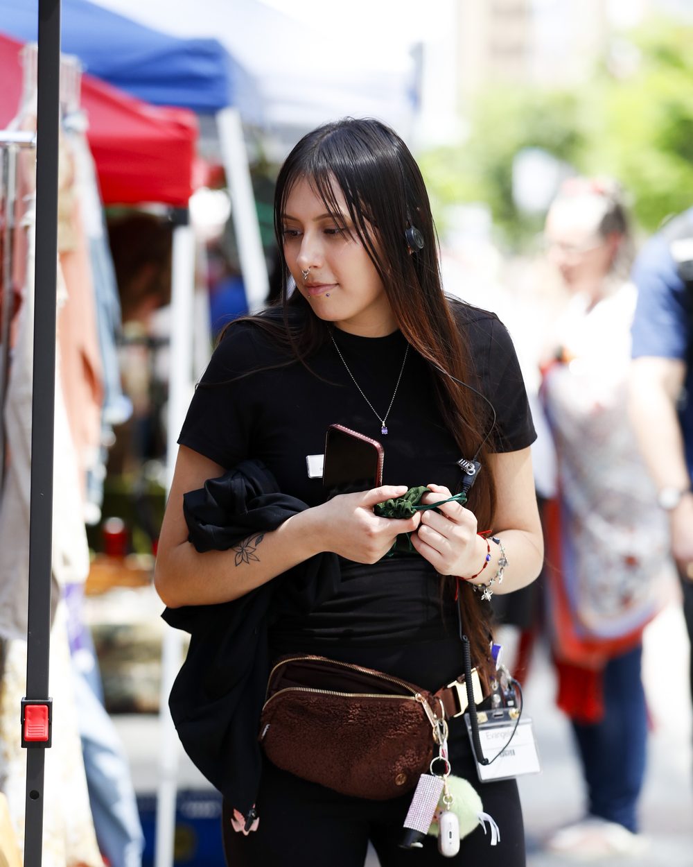 Hangin' N Slangin' pop-up market in Denver