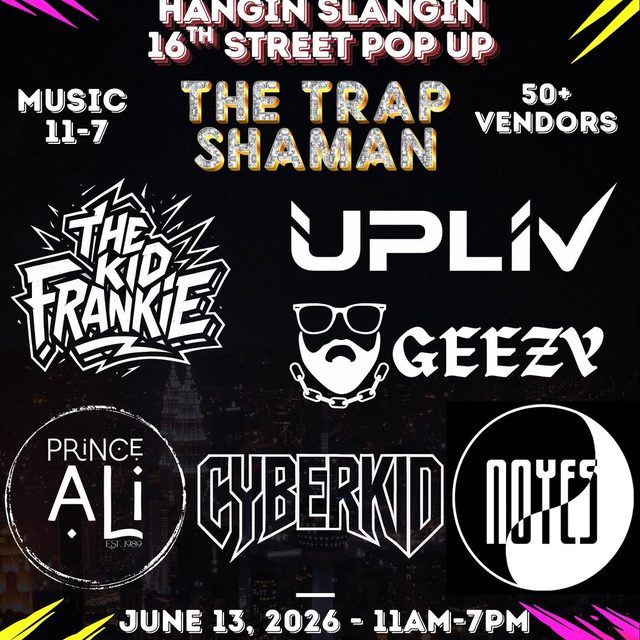**Swipe for set times and clothing previews** I’ve teamed up with @hanginnslang